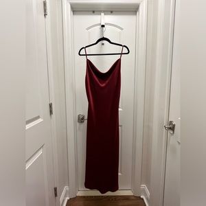 Princess Polly, Betta Vanore Maxi Dress Burgundy